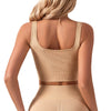 Cut Out Racer Back Sports Bra
