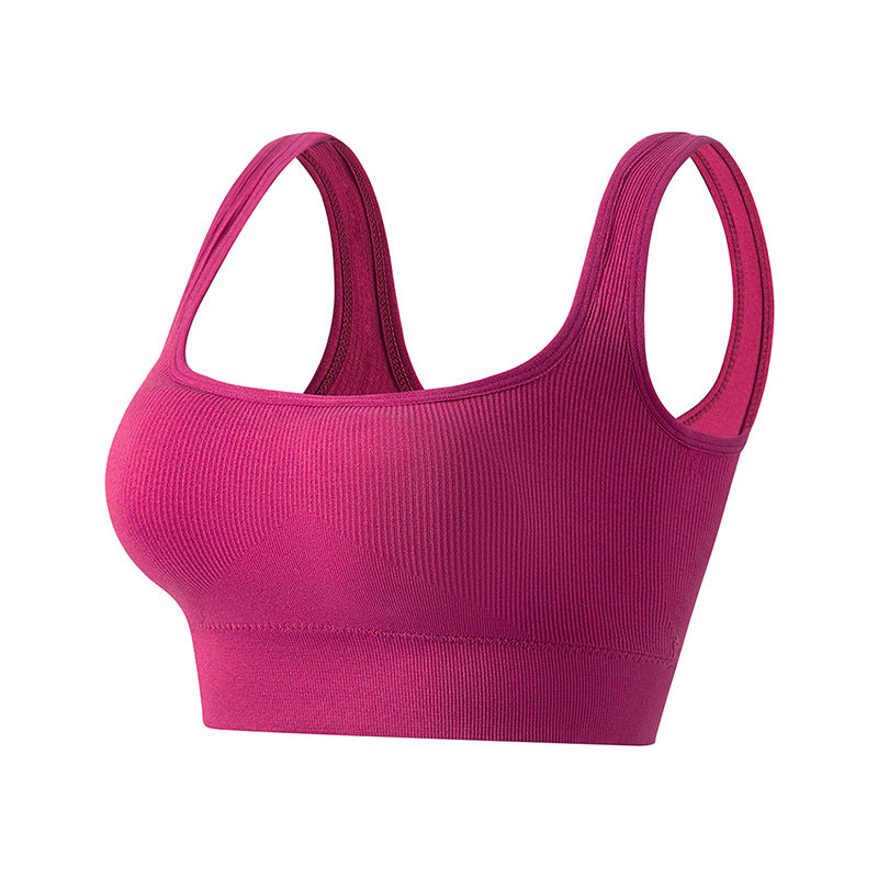 Cut Out Racer Back Sports Bra
