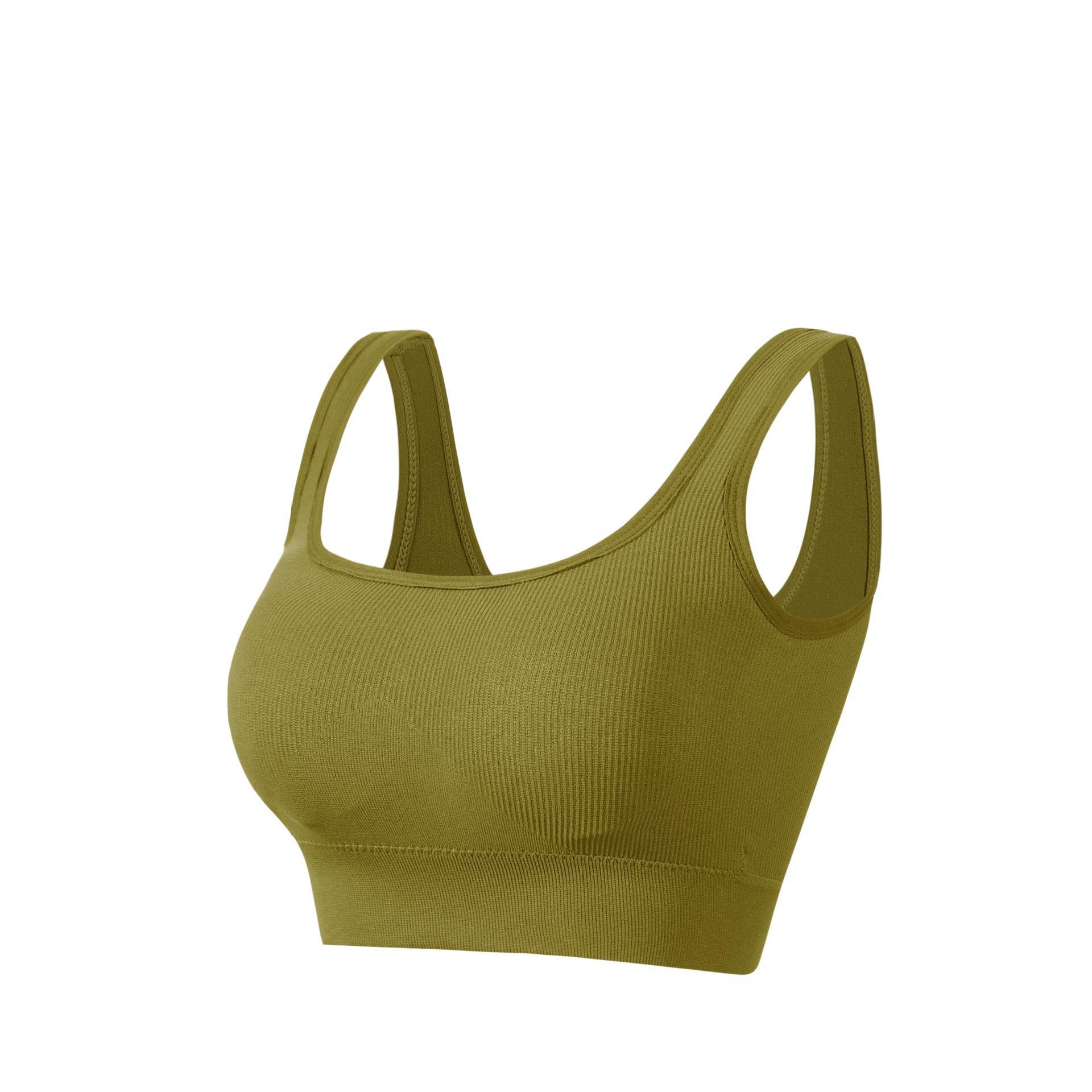 Cut Out Racer Back Sports Bra