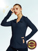 Women's UPF 50+ Sun Protection Hoodie-White