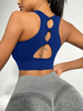 Medium Support Cut Out Back Sports Bra