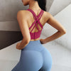 Plus Size Sports Underwear Hollow Back Yoga GYM Bra