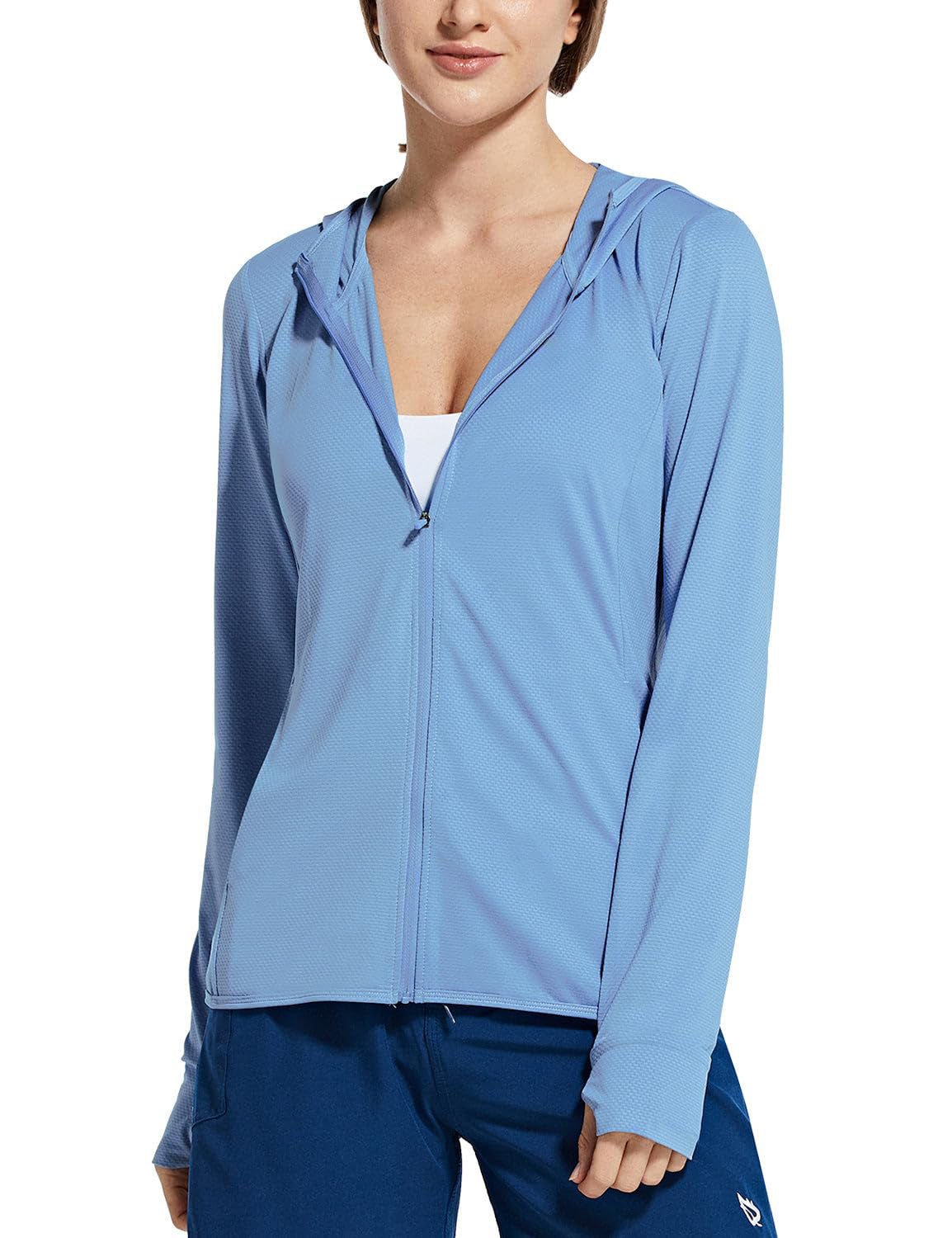 Women's UPF 50+ Sun Protection Jacket-Oatmeal