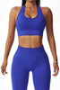 Halter Neck Backless Sports Bra