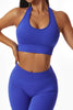 Halter Neck Backless Sports Bra