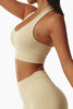 Halter Neck Backless Sports Bra