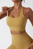 Halter Neck Backless Sports Bra
