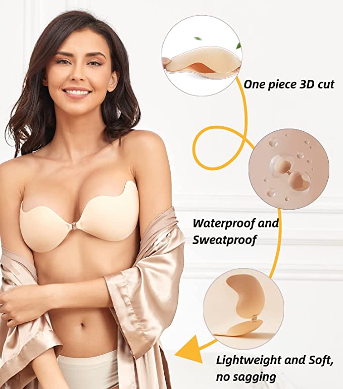 Best Seller 🔥Allure Push-Up Strapless Invisible Sticky Bra