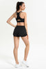 Ribbed Racerback Sports Bra High Support