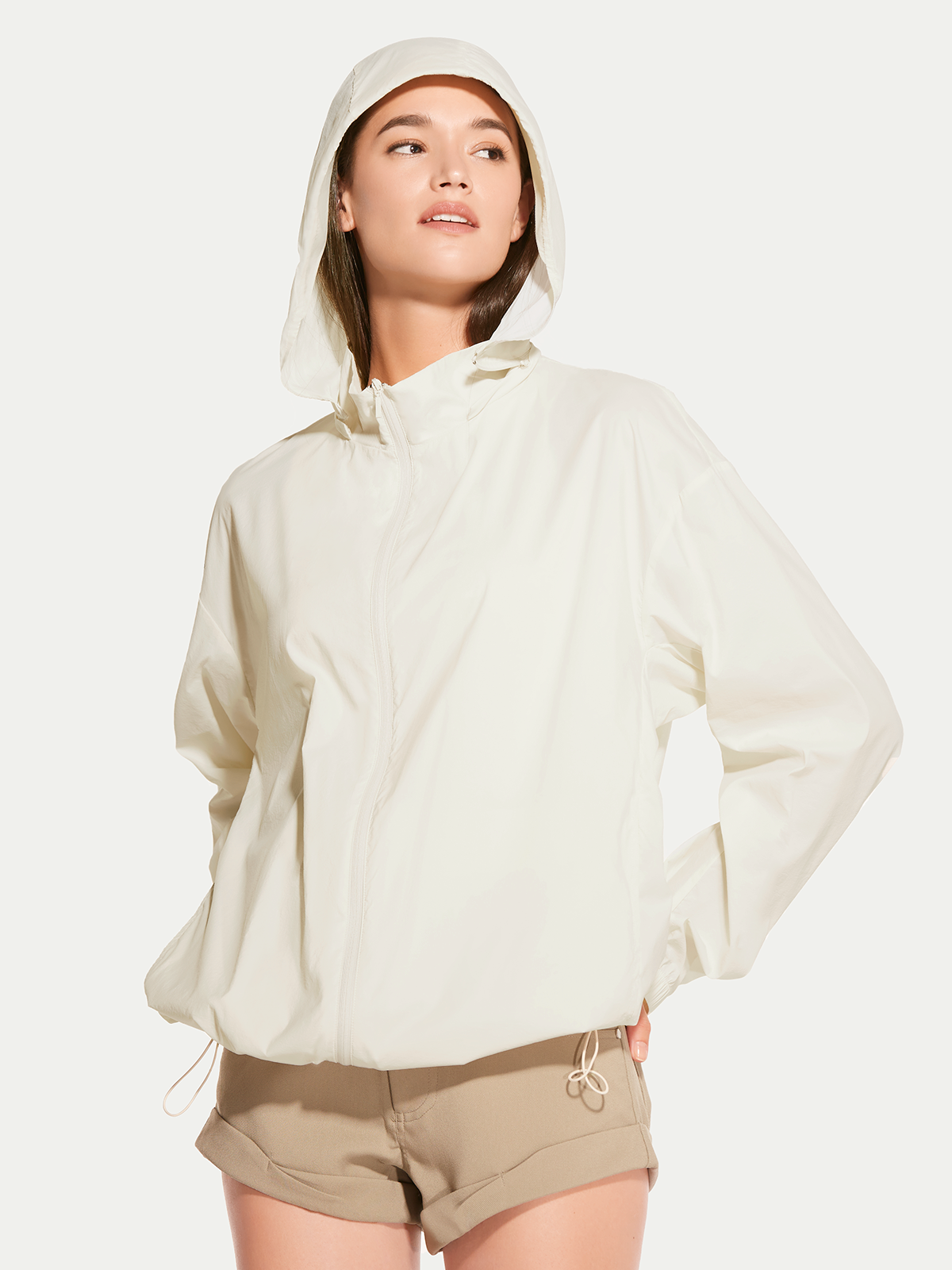 Ultra-Lightweight Anti-UV Jacket with Removable Hat
