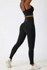Lihuahatter™  Buttery-soft Black Tulip Leggings