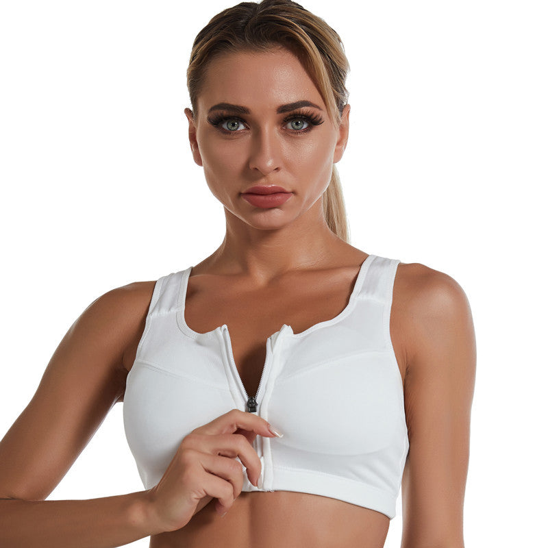Hot Sale 40% OFF🔥Shockproof Sports Bra With Zipper