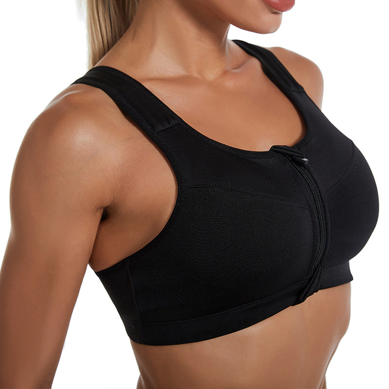 Hot Sale 40% OFF🔥Shockproof Sports Bra With Zipper