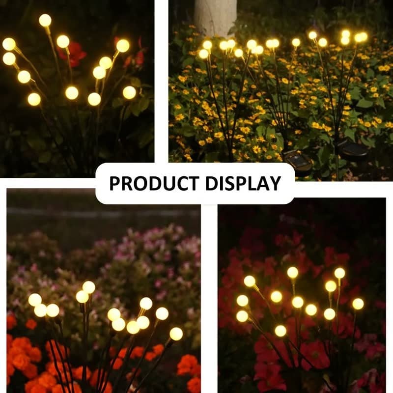Best Seller🔥 Solar Powered Firefly Garden Light