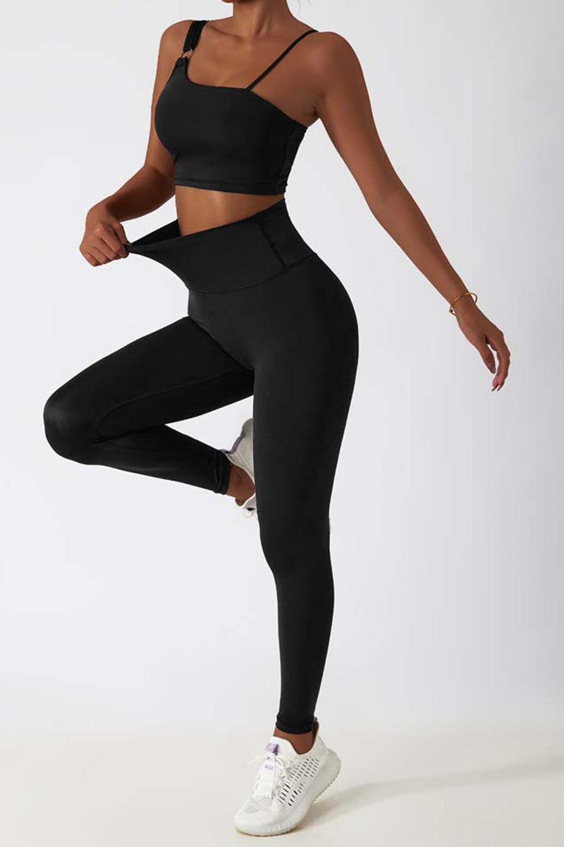 Lihuahatter™  Buttery-soft Black Tulip Leggings