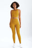 Lihuahatter™ High Stretch Yellow Pine Leggings