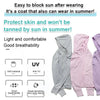 Women's Full Zip UPF 50+ Sun Protection Hoodie Jacket