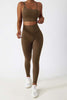 Lihuahatter™ Buttery-soft Khaki Tulip Leggings