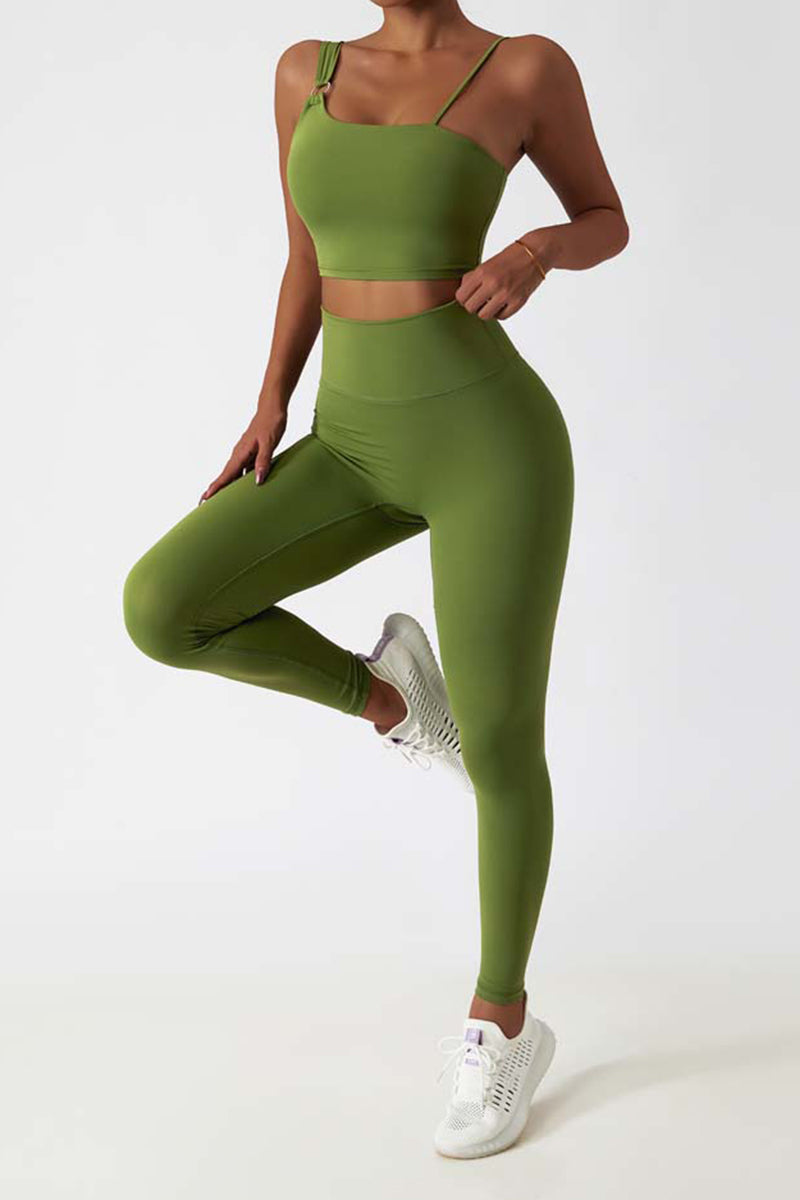 Lihuahatter™  Buttery-soft Green Tulip Leggings