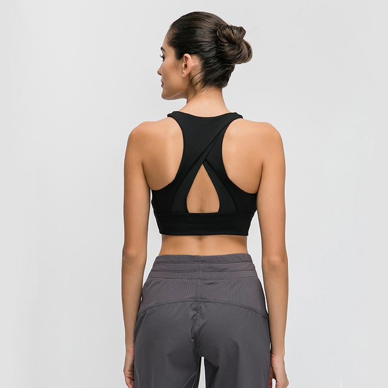 Full Support / High Impact Sport Bra Super Soft Crop Top Bra Women Fitness Bra