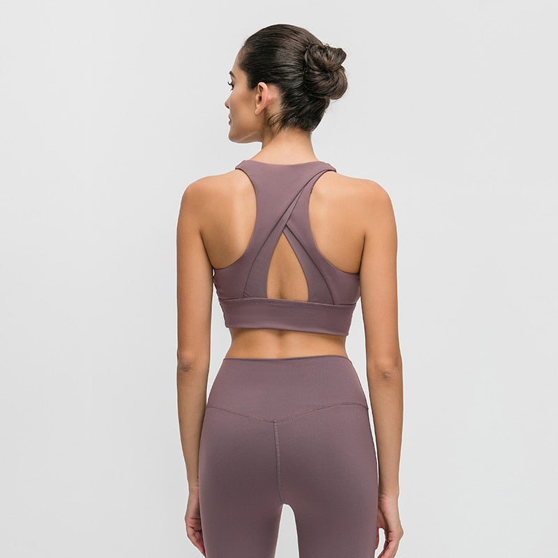 Full Support / High Impact Sport Bra Super Soft Crop Top Bra Women Fitness Bra