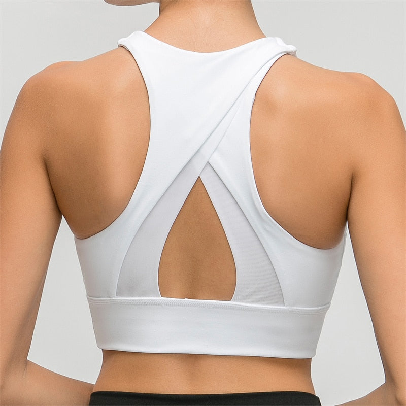 Full Support / High Impact Sport Bra Super Soft Crop Top Bra Women Fitness Bra