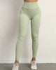 Women High Waist Back Pocket Running Fitness Leggings S-L