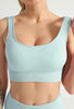 Basic Comfort Ribbed Seamless Sports Bra - The Elite