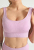 Basic Comfort Ribbed Seamless Sports Bra - The Elite