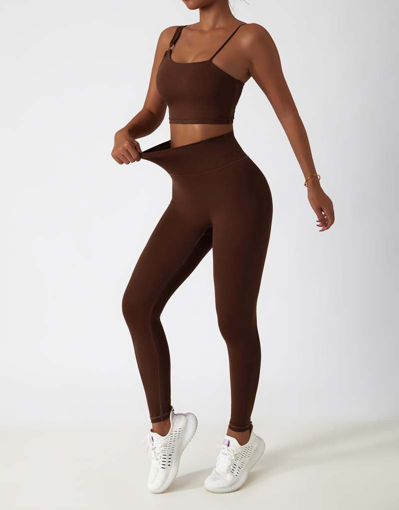 Lihuahatter™  Buttery-soft Coffee Tulip Leggings