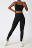 Lihuahatter™  Buttery-soft Black Tulip Leggings