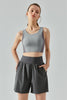 Color-Block Racerback Sports Bra
