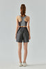 Color-Block Racerback Sports Bra