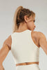 Cut-Out Seamless Sports Bra