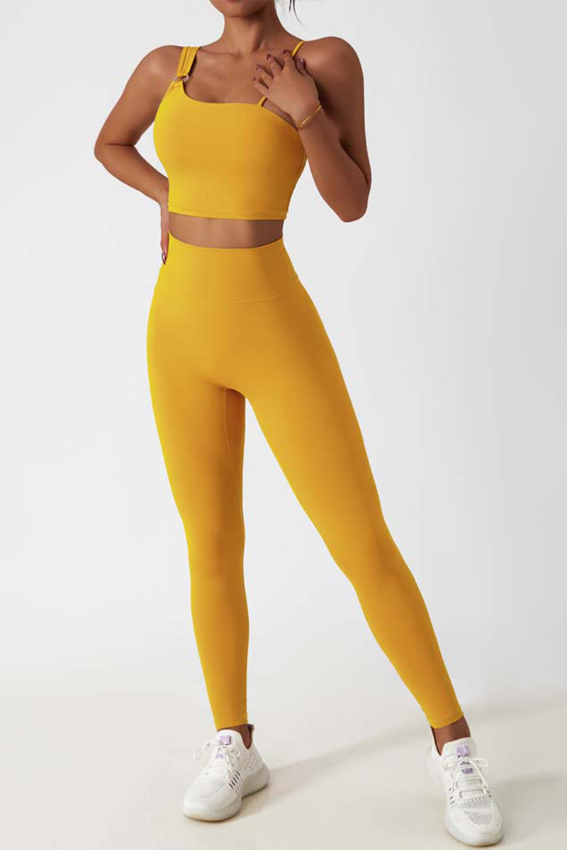 Lihuahatter™  Buttery-soft Yellow Tulip Leggings