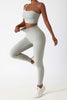 Lihuahatter™ Buttery-soft White Tulip Leggings