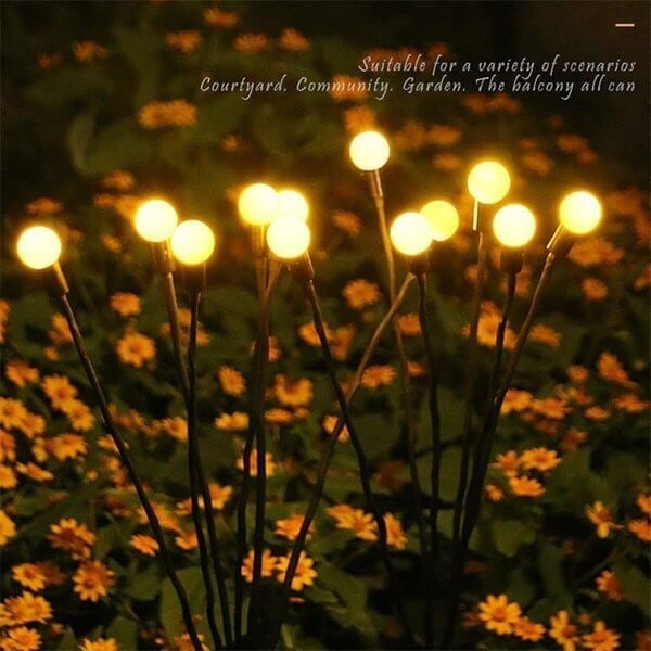 Best Seller🔥 Solar Powered Firefly Garden Light