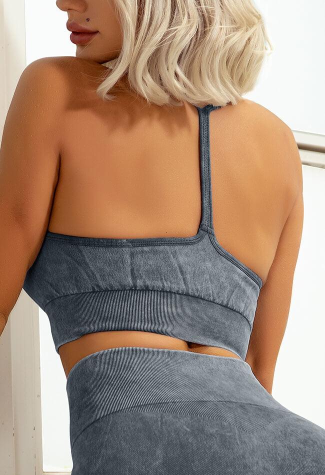 Feather T-Back Seamless Sports Bra