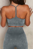 Feather T-Back Seamless Sports Bra