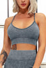 Feather T-Back Seamless Sports Bra