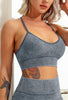 Feather T-Back Seamless Sports Bra