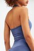 Halter Compression Square Neck Sports Bra - Luna