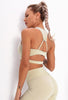Open Back Sports Bra