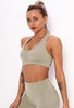 Open Back Sports Bra