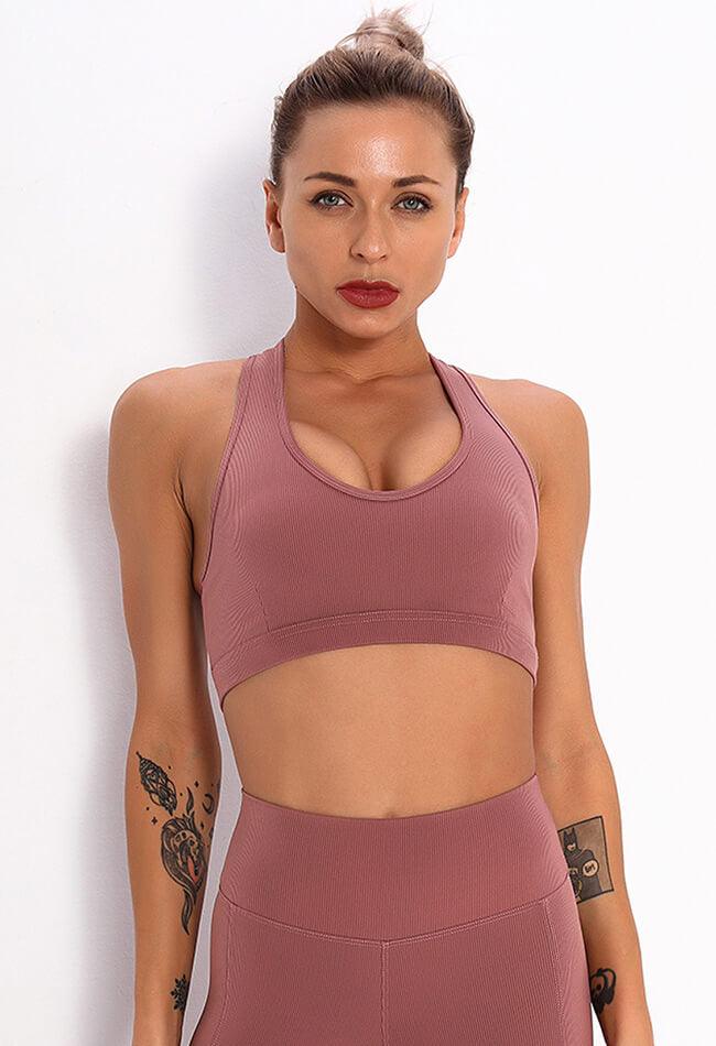 Open Back Sports Bra