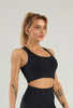Puzzle Pattern Seamless Sports Bra