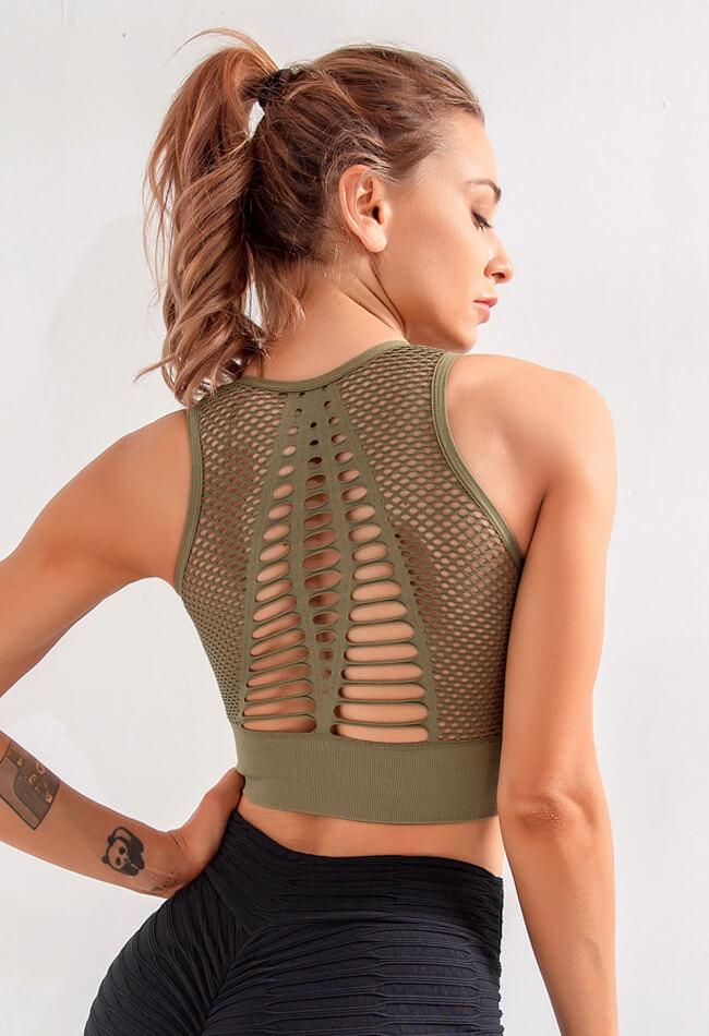 Racerback Seamless Sports Bra