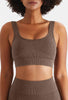 Ribbed High Elastic Seamless Sports Bra