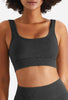 Ribbed High Elastic Seamless Sports Bra