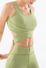 Unique Strap Design Bra Medium Support